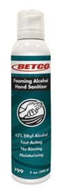 SANITIZER HAND FOAMING ALCOHOL 7OZ CAN - Betco Hand Care